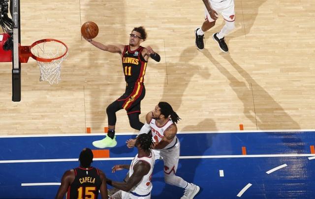 特雷·扬脚踝扭伤至少缺席两场 老鹰或跌出东部前6